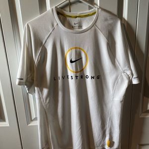 Nike Live Strong dri fit medium tee